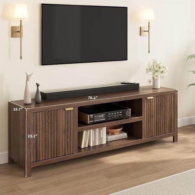 Mid-Century Modern Walnut TV Stand - photo 2