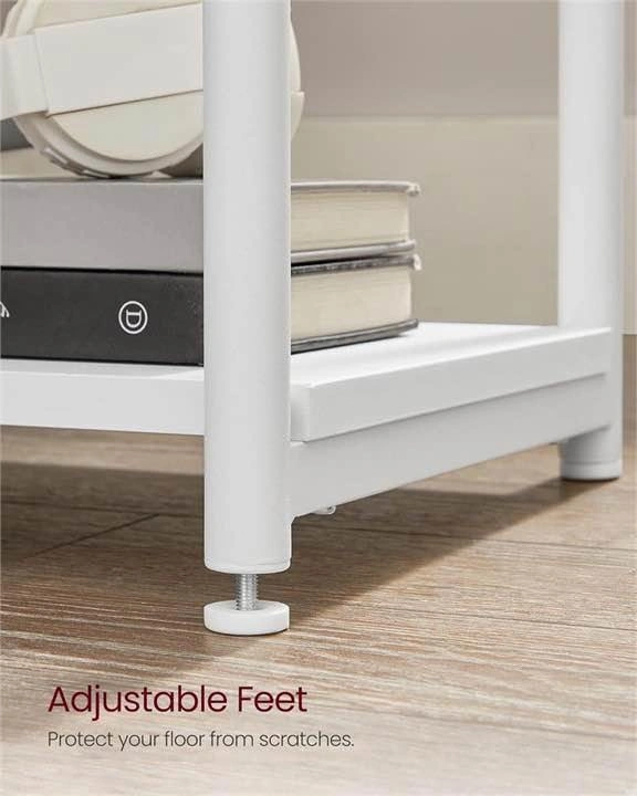Set of 2 White Side Tables - photo 3