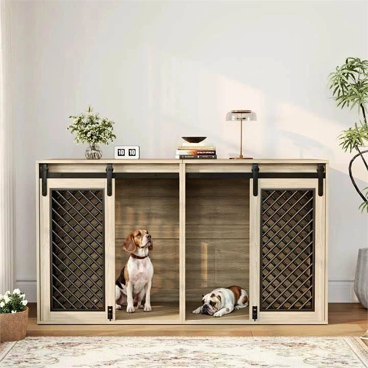 Double Dog Crate