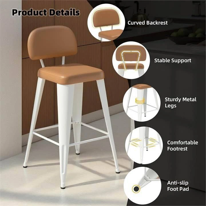 Set of 4 Barstools - photo 3