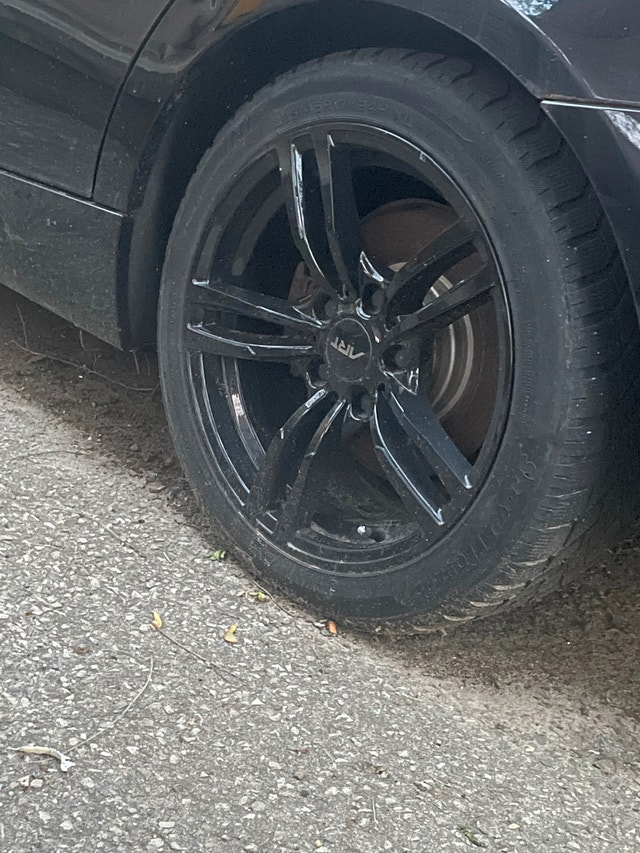 2011 BMW Part Out, ART Rims with Winter Tires - photo 2
