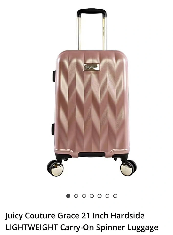 Juicy Couture Grace 21 Inch Hardside Carry-On Spinner