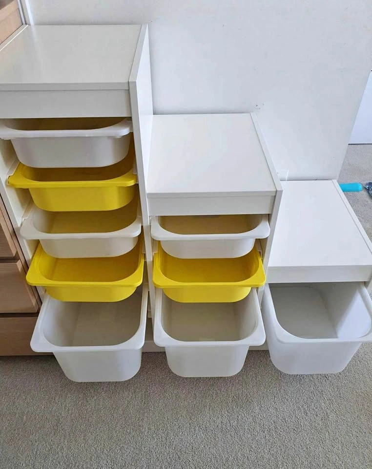 IKEA TROFAST Kids Toy Storage Organizer with 9 Bins