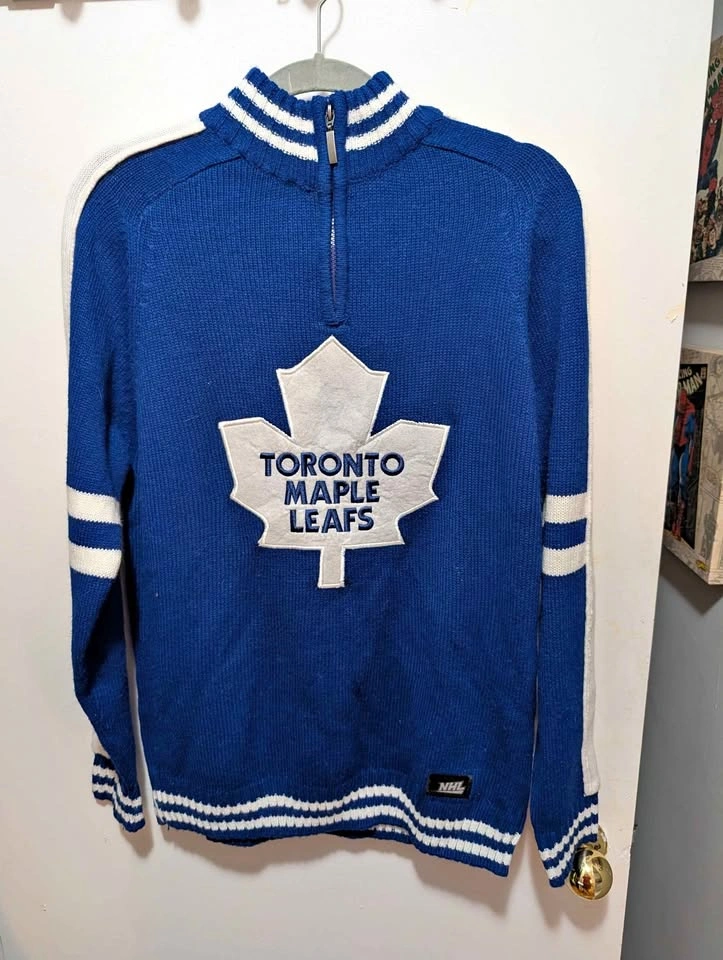 Toronto Maple Leafs Knit Quarter Zip Up