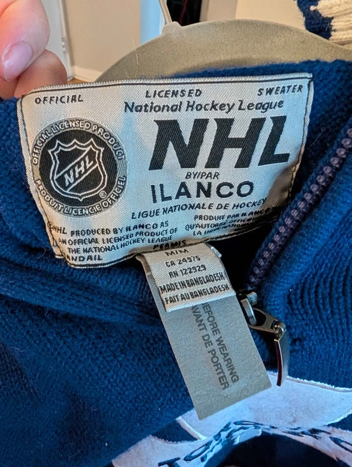Toronto Maple Leafs Knit Quarter Zip Up - photo 2