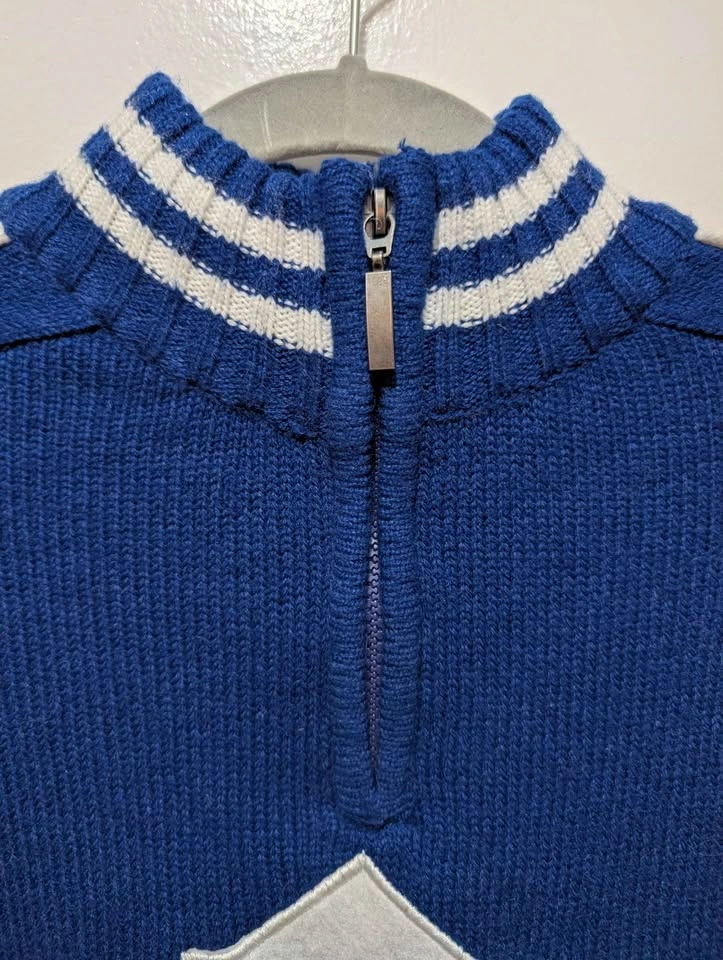 Toronto Maple Leafs Knit Quarter Zip Up - photo 4