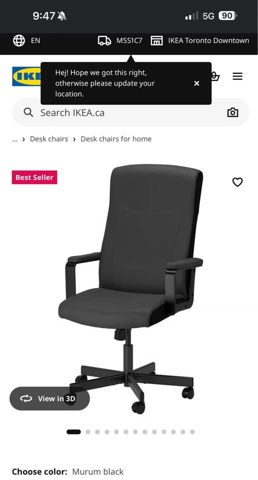 Gaming chair (Brand new Never opened)