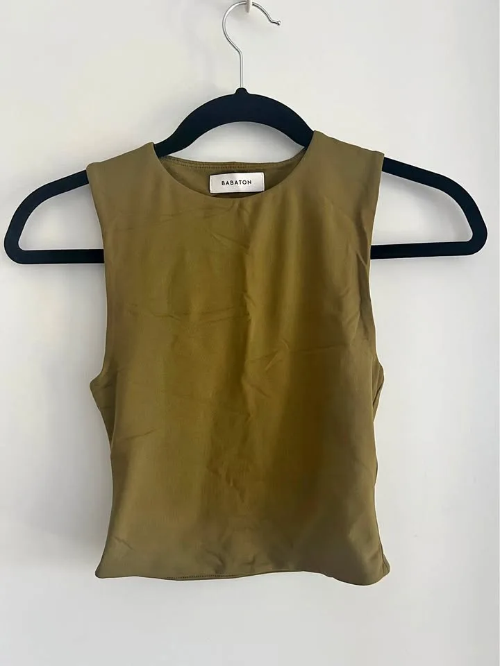 Babaton Olive Contour Top thumbnail
