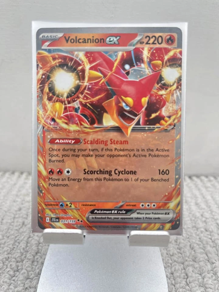 Volcanion ex Journey Together Double Rare 031/159 Pokemon Cards