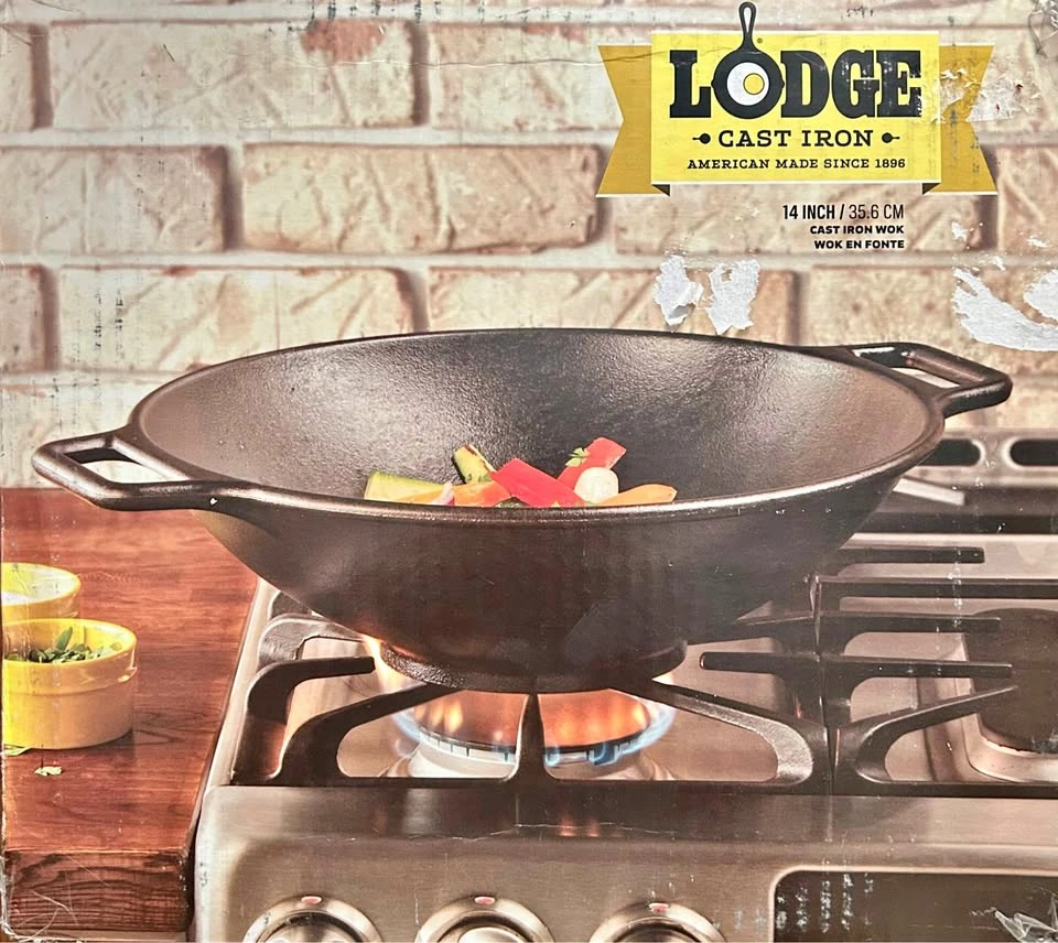 Cast Iron Wok
