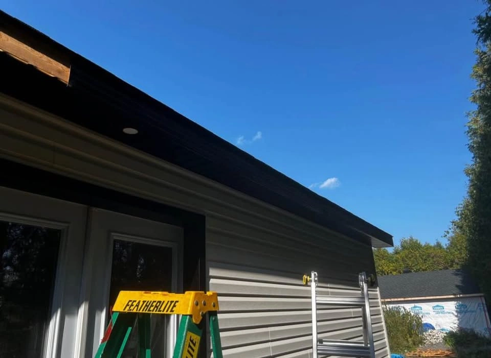 Siding, soffits, and gutters - photo 2