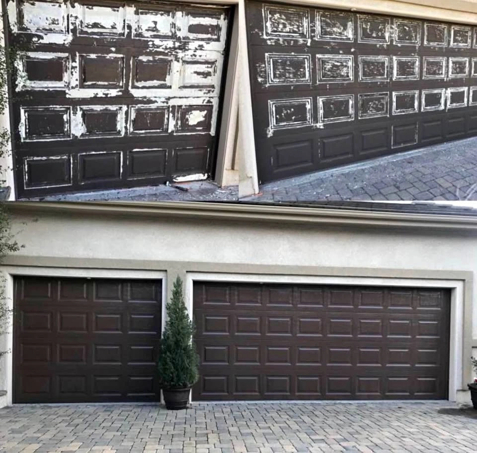 Garage door paint