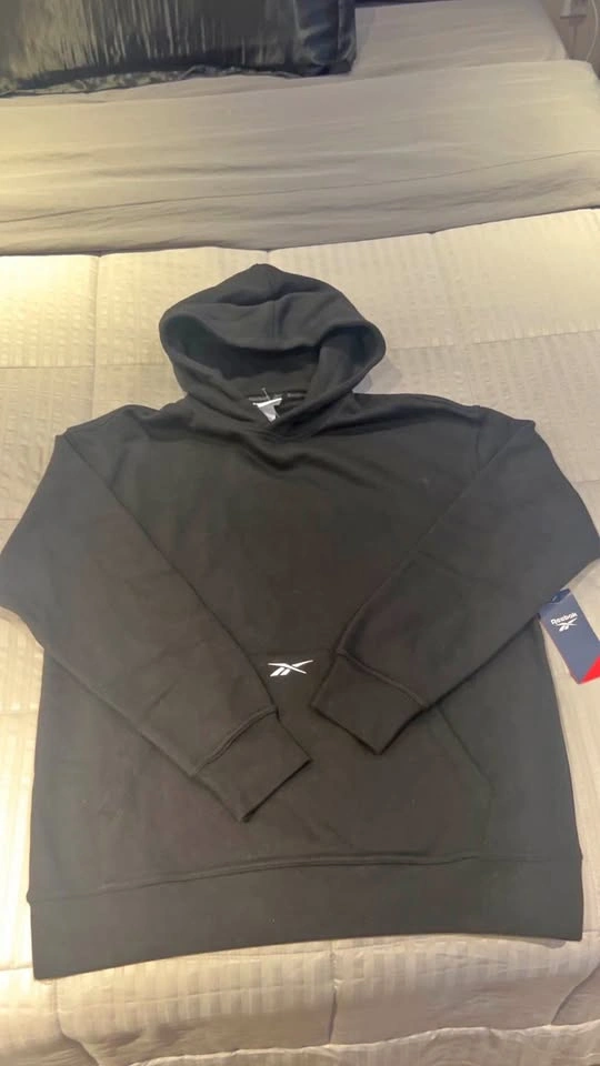 Black Reebok hoodie