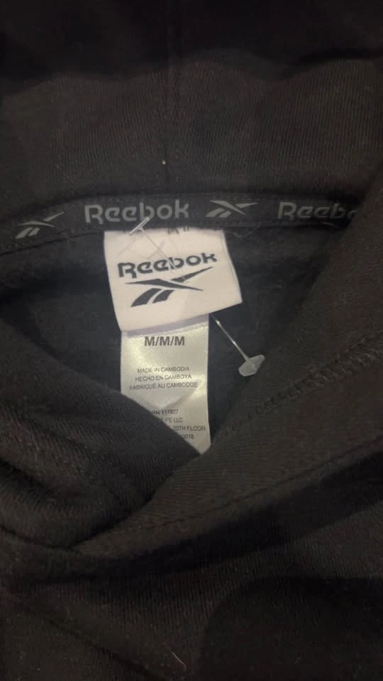 Black Reebok hoodie - photo 2