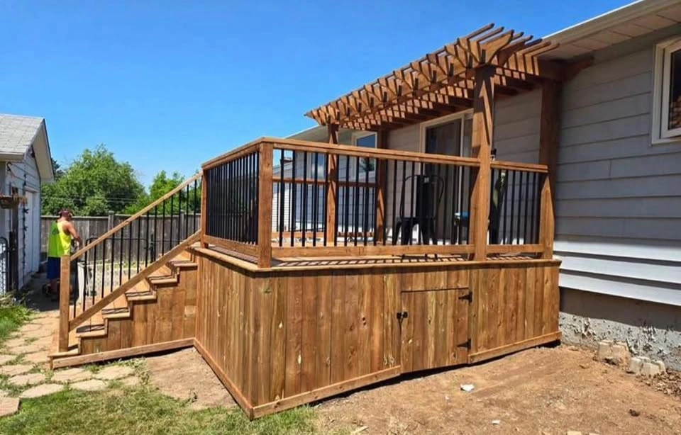 Deck build - photo 2