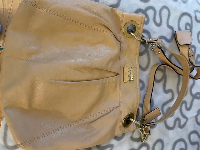 Coach leather bag