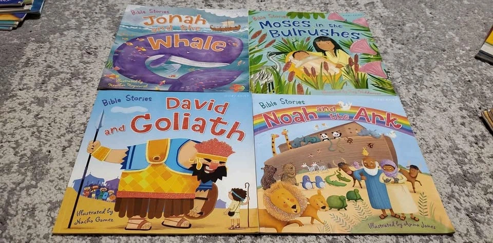 Kid Bible stories Set of 4