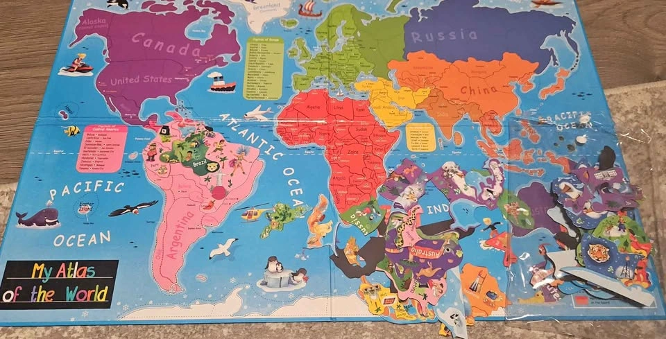 Auzou My First Interactive Atlas of the World - photo 2