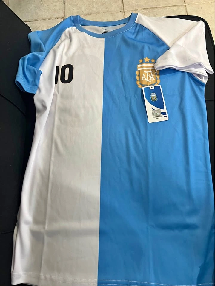 AFA Argentina Messi #10 Soccer Jersey Size Small