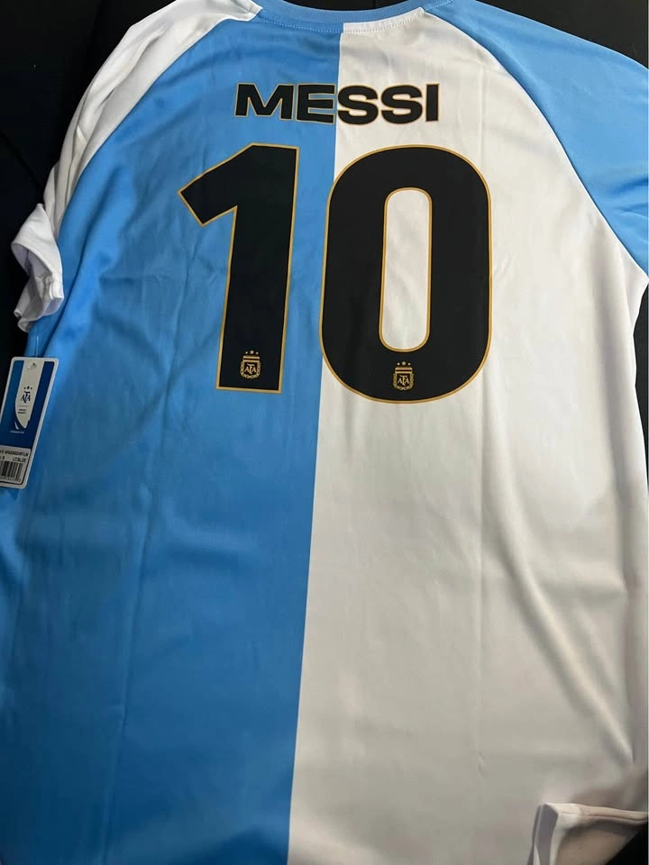 AFA Argentina Messi #10 Soccer Jersey Size Small - photo 4
