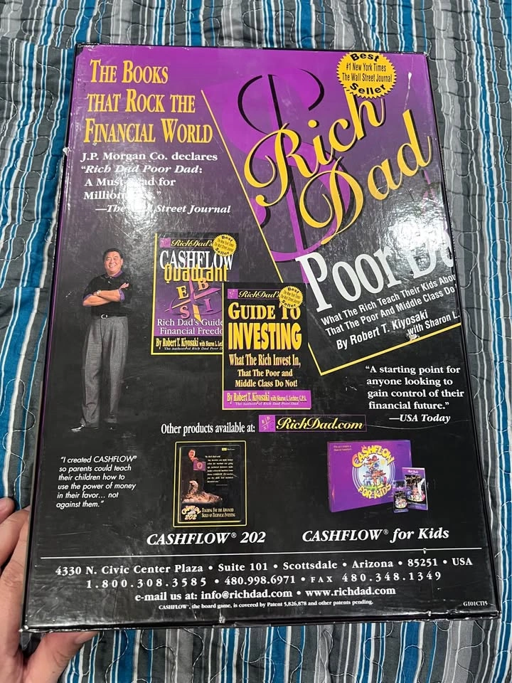 Cashflow 101 Board Game by Robert Kiyosaki - photo 2