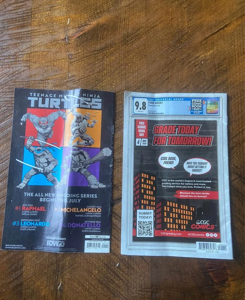 Free Comic Book Day 2024 TMNT and Energon Universe Comics - photo 2