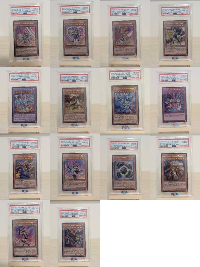 PSA 10 Yu-Gi-Oh! Card Collection