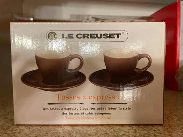 New Le creuset espresso cup