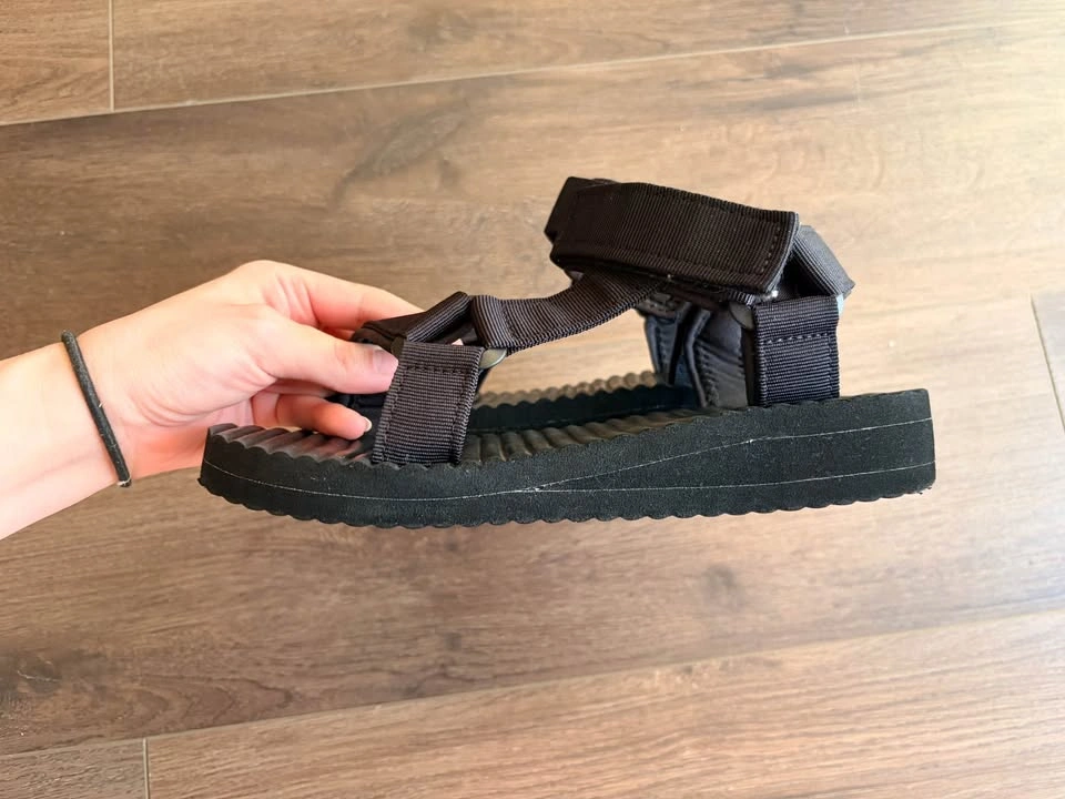 MUJI Adjustable Sport Sandals EKB0342S - Black - Women’s US 7 - photo 2