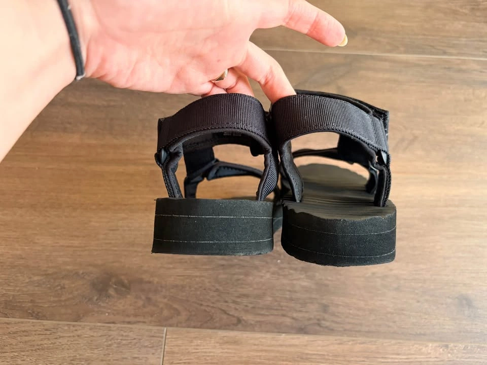 MUJI Adjustable Sport Sandals EKB0342S - Black - Women’s US 7 - photo 3