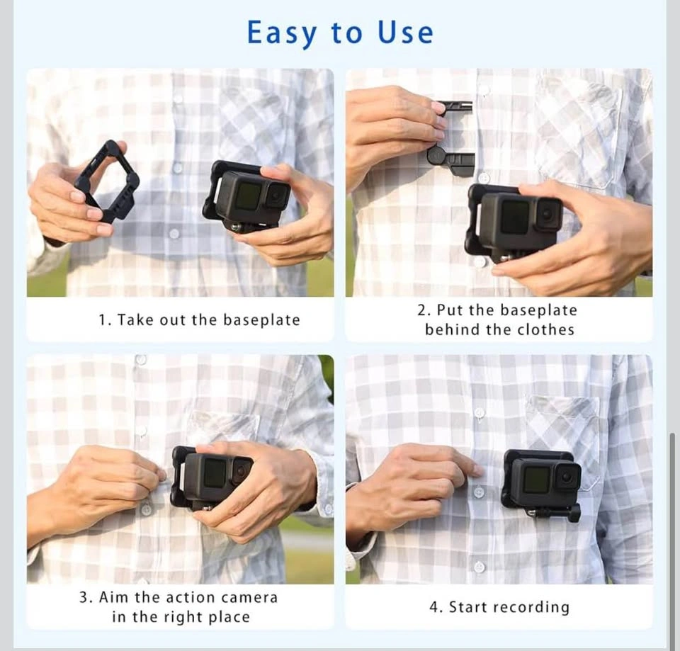 Ulanzi GP-16 Magnetic Action Camera Mount - photo 4