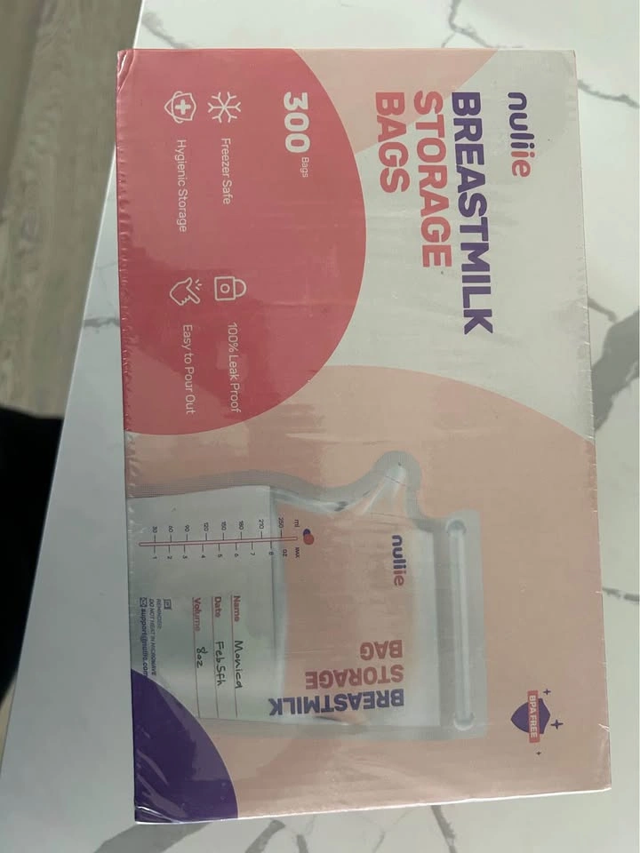 Breastmilk storage bags