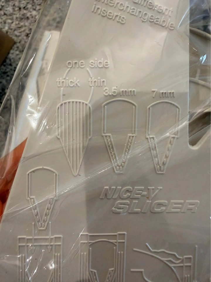 Nice-V Slicer Mandoline Vegetable Slicer - photo 4