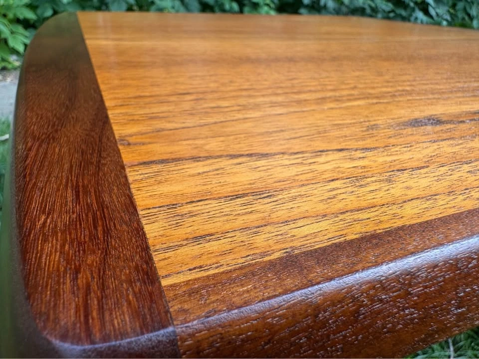 Mid-Century Modern Teak Square Coffee Table - photo 4