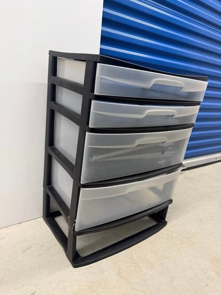 4-Drawer Plastic Storage Cart - photo 3