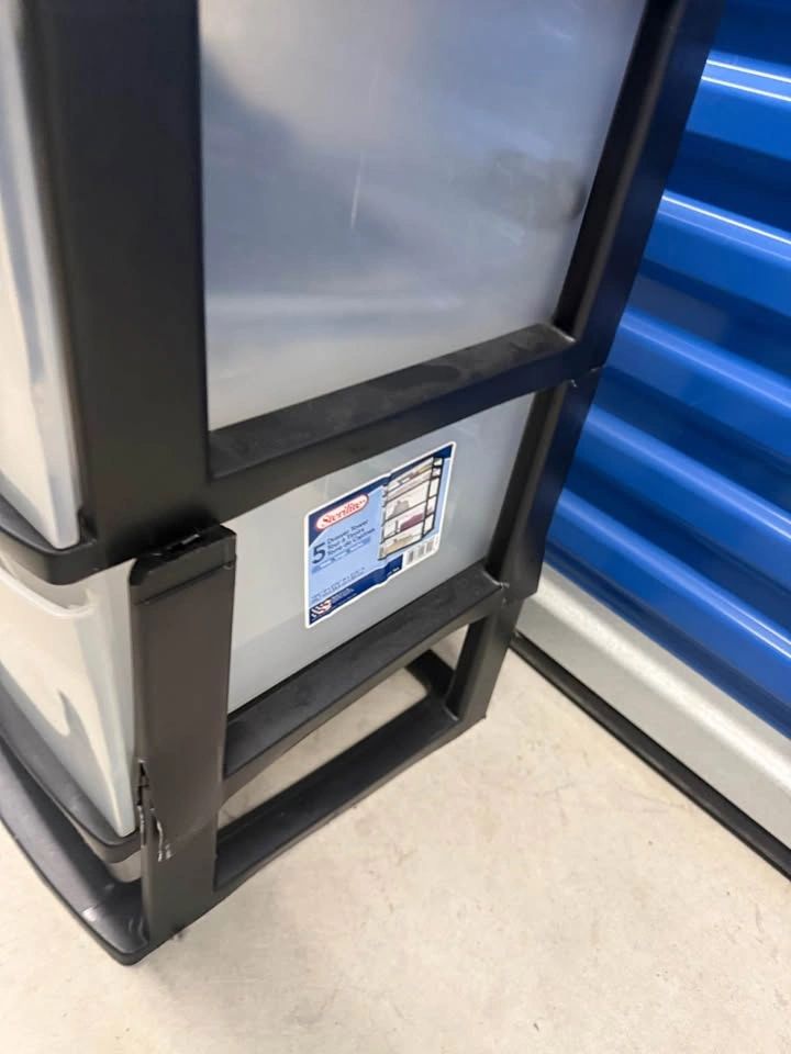 4-Drawer Plastic Storage Cart - photo 5