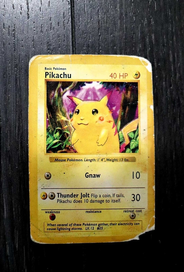 Damaged Pokemon Cards (Final Sale)