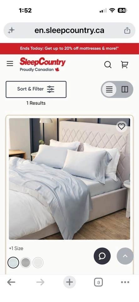 Bamboo Nights Split King Sheet Set for Adjustable King Size Bed - photo 2