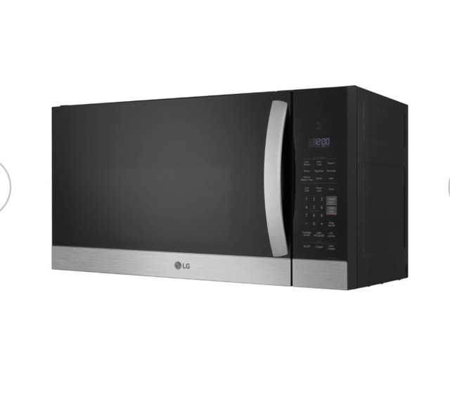 New LG 1.7 cu ft 30 in Over-the-Range Microwave Oven