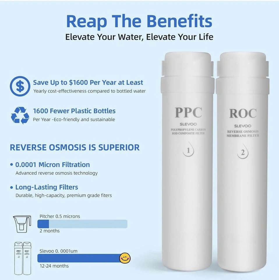 6-Stage Reverse Osmosis Countertop Water Filter System - photo 5