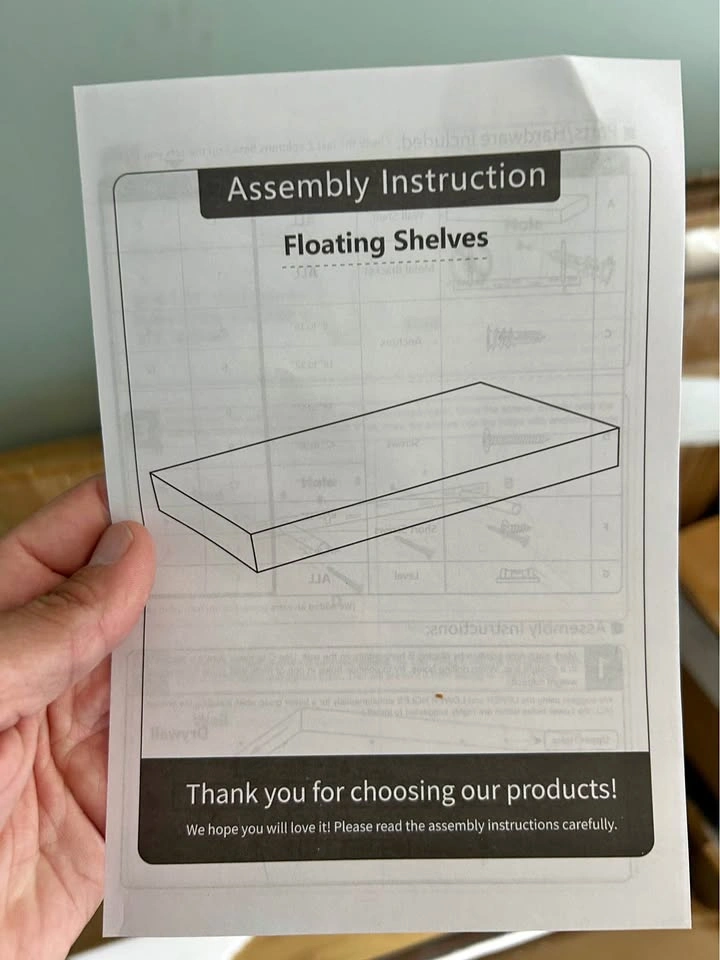 Floating Shelves 2 pcs
