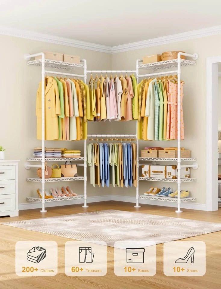 ULIFHOME M6 Wall Mounted Heavy Duty Closet Wardrobe System - photo 4