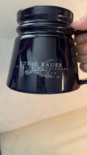 Eddie Bauer Outdoor Outfitters Blue Ceramic Travel Mug - photo 2