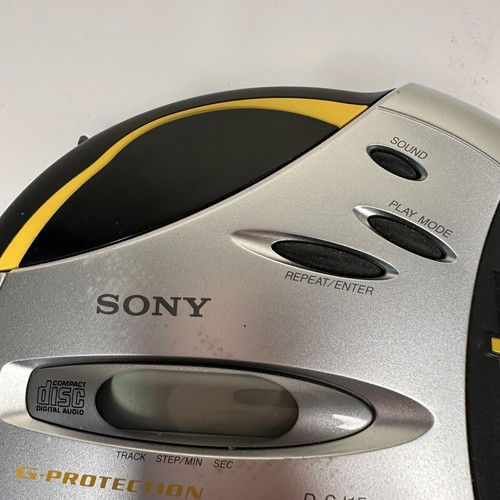 Sony Sports D-SJ15 Walkman Portable CD Player - parts only - photo 4