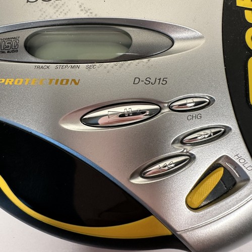 Sony Sports D-SJ15 Walkman Portable CD Player - parts only - photo 5
