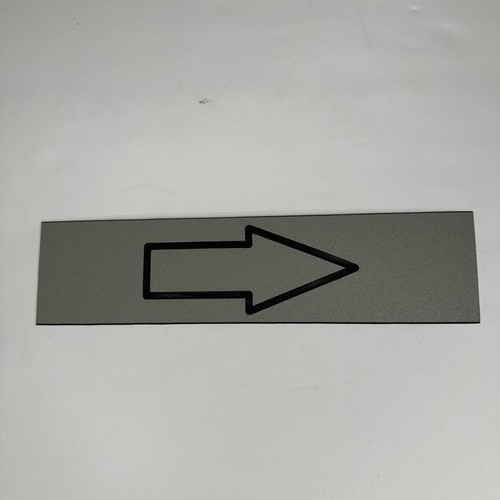 Arrow Sign 2” x 8"