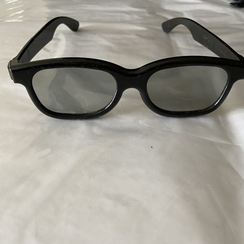 Lot of 5 Real D 3D Glasses Black Frame Passive - photo 3