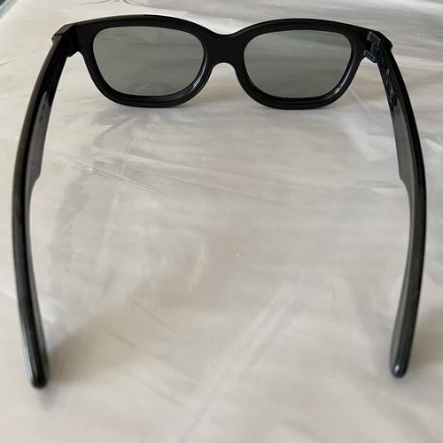 (Lot Of 2) Real D 3D Glasses Black Frame Passive Real D TV Movie - photo 4