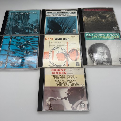 7-CD Original Jazz Classics OJC Lot: Harold Land, Johnny Griffin