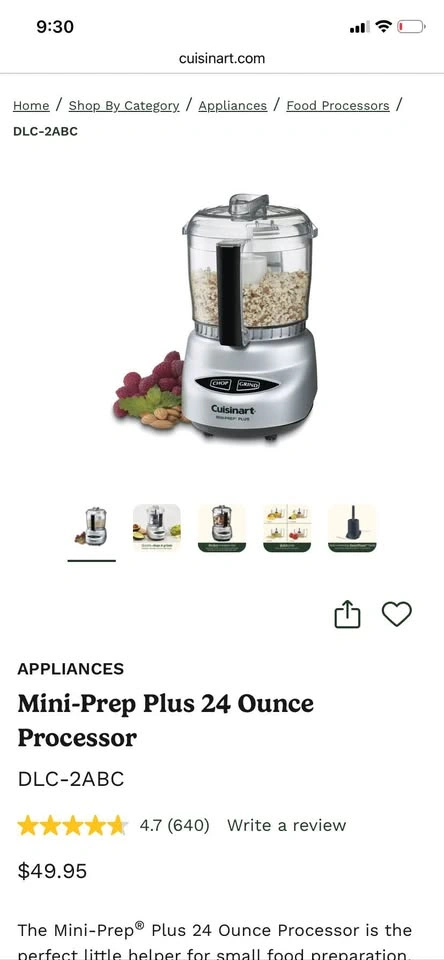 Cuisinart Mini-Prep Plus Food Processor - photo 3